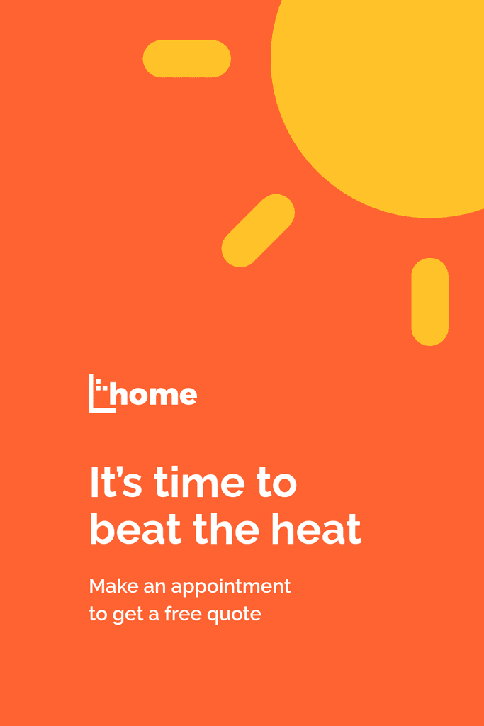 Orange Hvac Beat The Heat Pinterest Pin Tall