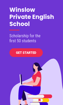 Private English School Vertical Rectangle