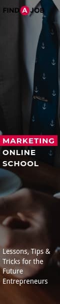 Find a Job Marketing Online School Skyscraper