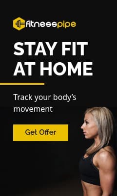 Stay Fit At Home Fitness Vertical Rectangle