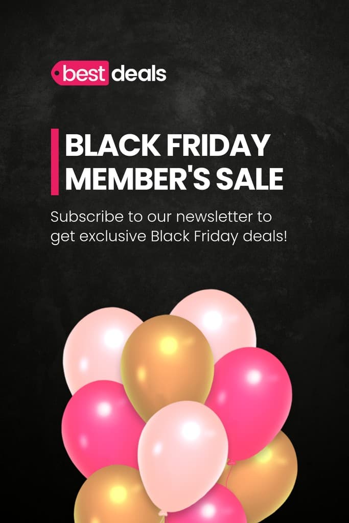 Black Friday Members Sale Pinterest Pin Tall