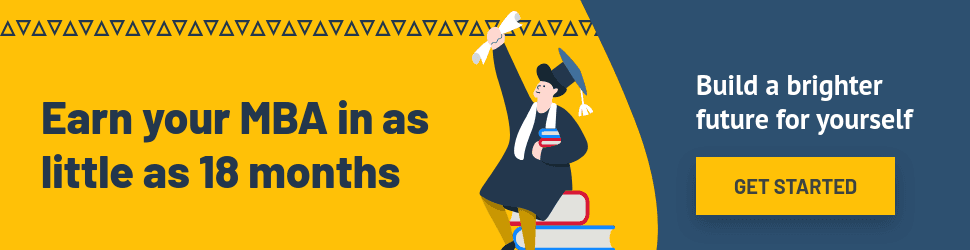 Earn your MBA Degree Billboard