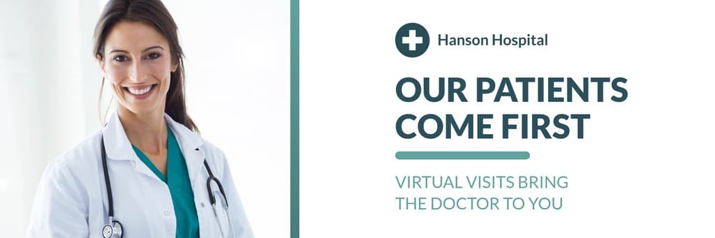 Hospital and Virtual Medical Care X Header