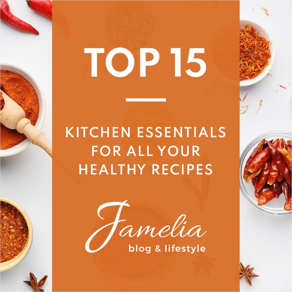 Kitchen Essentials for Healthy Recipes Facebook Square Post