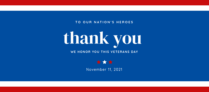 Veterans Day Nation Heroes