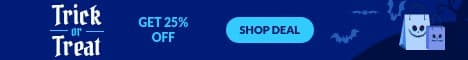 Trick or Treat Halloween Sale Main Banner