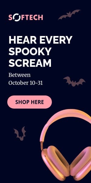 Hear Every Spooky Halloween Scream Half Page