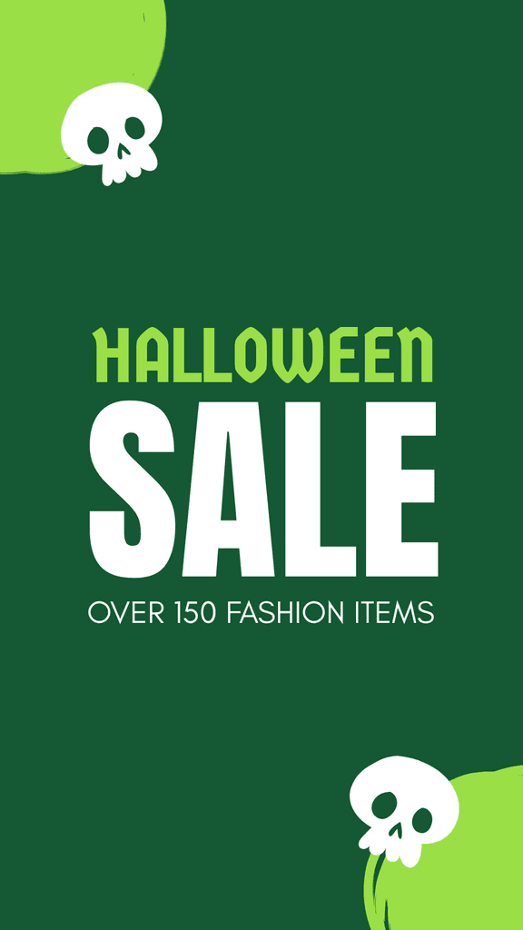 Fashion Items Halloween Sale