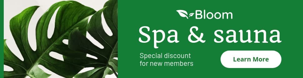 Spa & Sauna Special New Member Discount Billboard