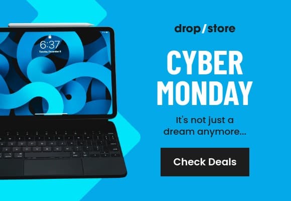 Cyber Monday Blue Laptop Dream Netboard