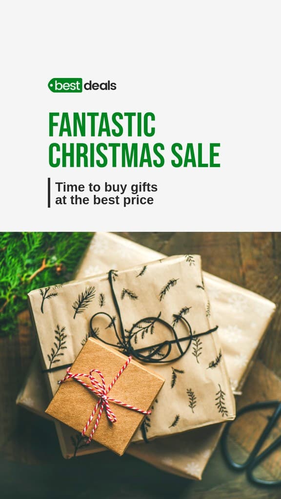 Fantastic Christmas Sale to Buy Gifts Story