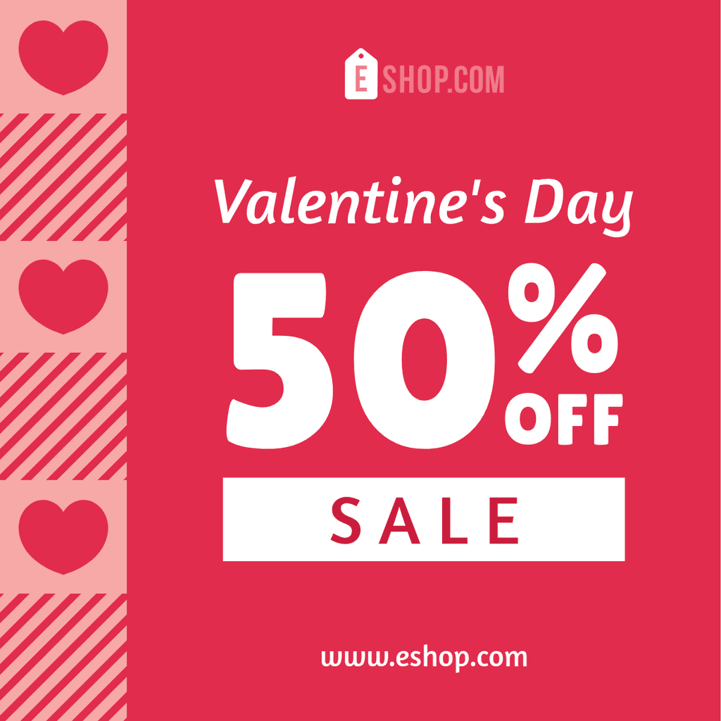 Valentine's Day Shape Sale Eshop