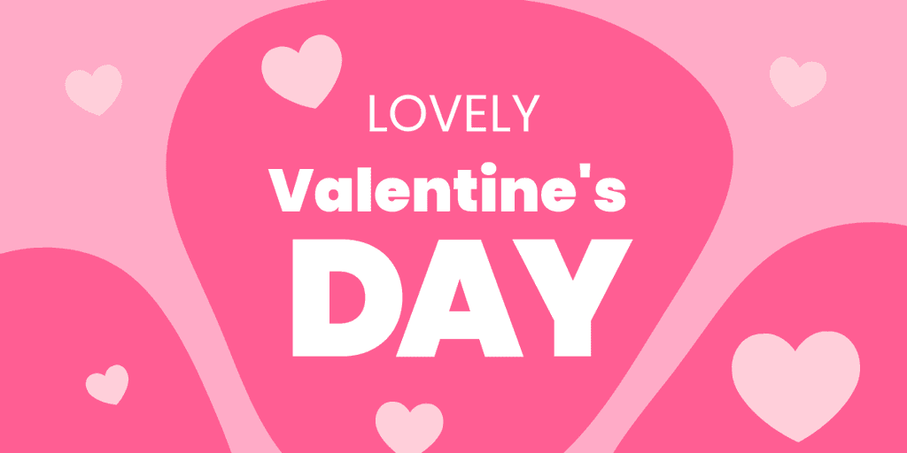 Lovely Valentine's Day Pink Bubble