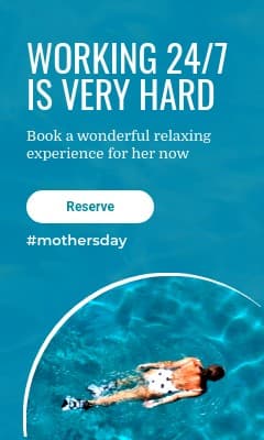 Mother's Day Spa Working as Mom Vertical Rectangle