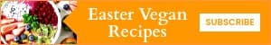 Easter Vegan Recipes Mobile Banner