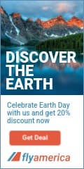 Travel and Discover Earth Day Vertical Banner