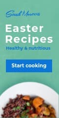 Healthy and Nutritious Easter Recipes Vertical Banner