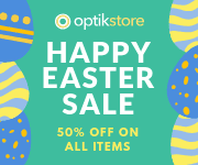 Happy Easter Sale Colored Eggs Small Rectangle