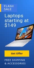 Blue Laptop Flash Sales