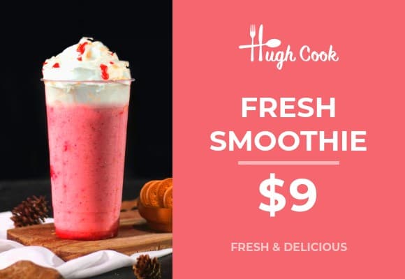 Fresh Strawberry Smoothie Deal Netboard