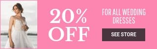 Discount on All Wedding Dresses Large Mobile
