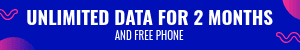 Unlimited Data Deal and Free Phone