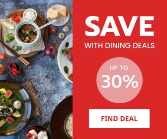 Save Money with Dining Deals Large Rectangle