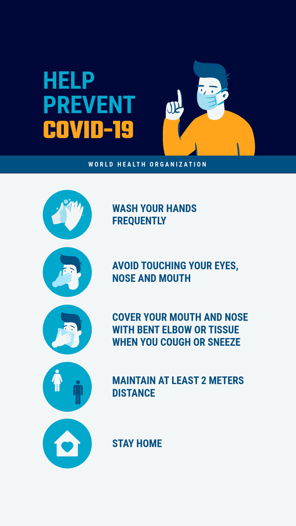 Help prevent COVID-19 WHO