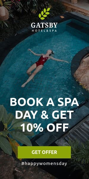 Book a Spa on Women's Day Half Page