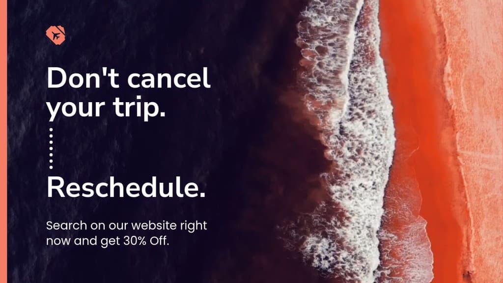 Reschedule your Trip Video HD Video