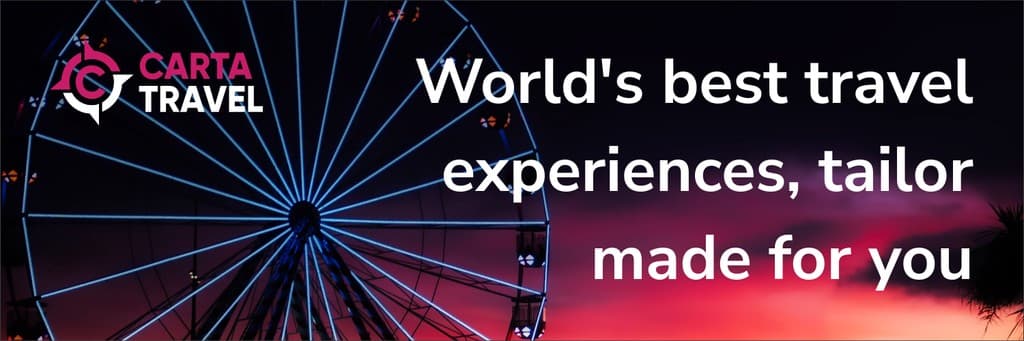 Travel Experiences Tailor Made for You X Header