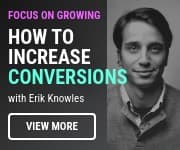 Increase Conversion in Business Small Rectangle