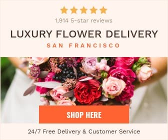 Luxury Flower Delivery Large Rectangle