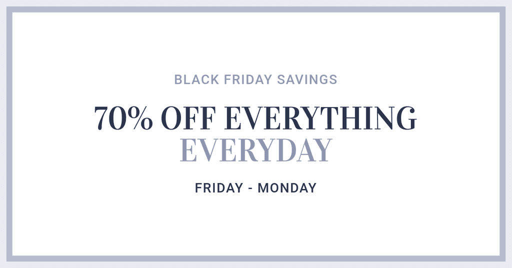 Black Friday Everything Everyday Facebook Sponsored Message
