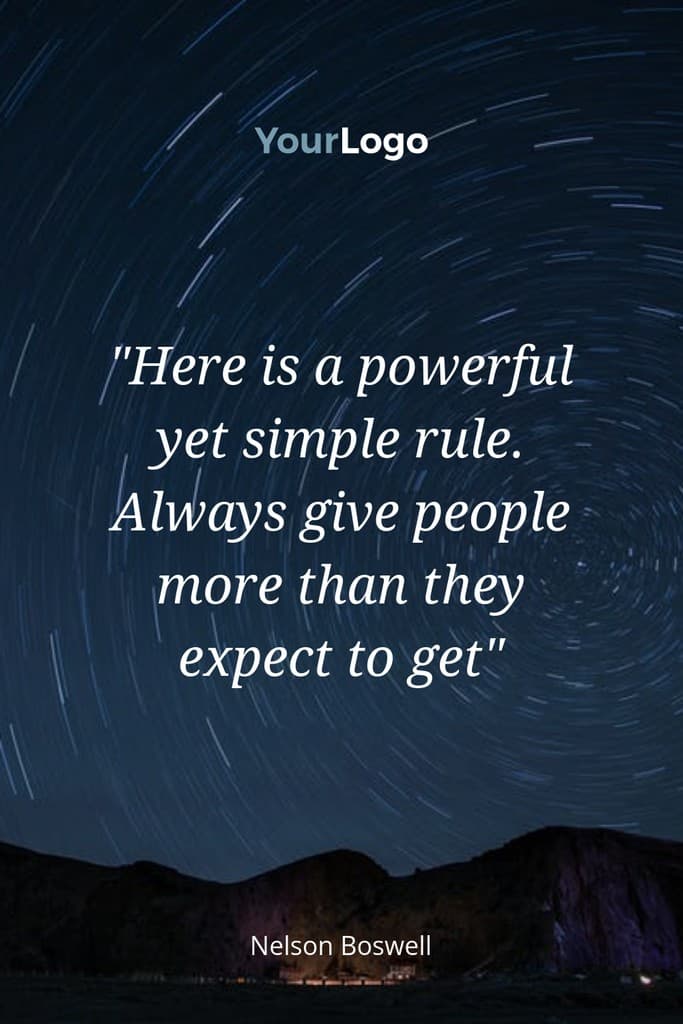 Give People More Quote Pinterest Pin Tall