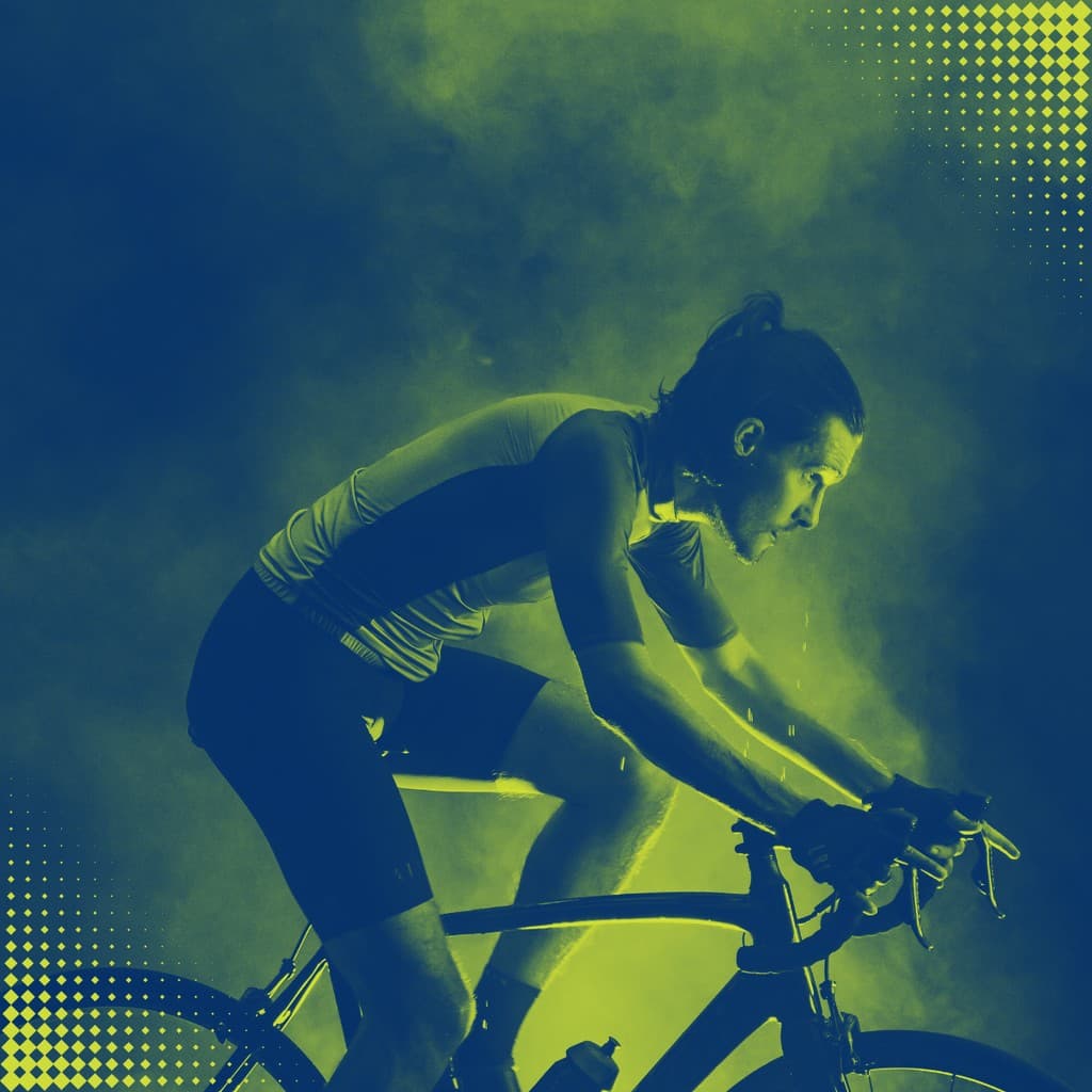 Green Cycle Ready Sport Responsive Square Responsive Square Art