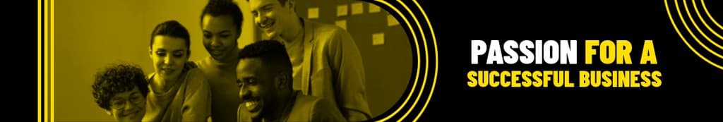 Passion for a Successful Business Linkedin Page Cover Linkedin Page Cover