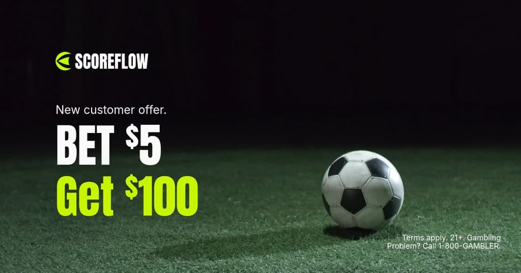 Bet Five Get Hundred Soccer Scoreflow Betting Video Facebook Sponsored Message