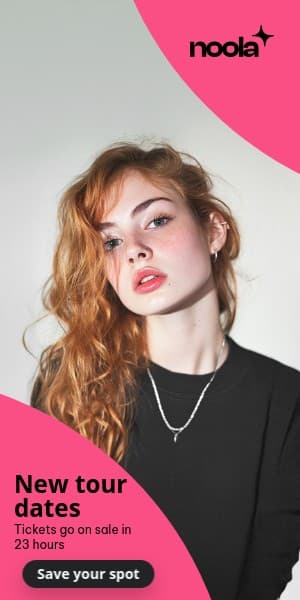 Noola New Tour Date Tickets Animated Half Page