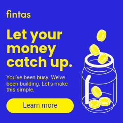Let Your Money Catch Up Fintas Finance Animated Square