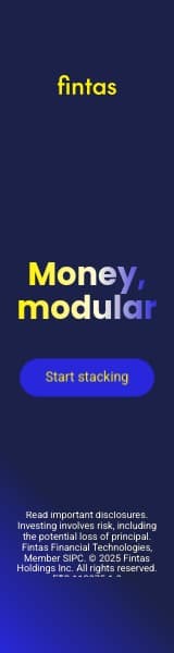 Modular Money Fintas Finance Animated Wide Skyscraper