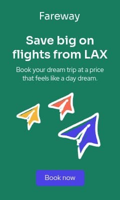 Fareway LAX Discount Flights Travel Offer Animated Vertical Rectangle