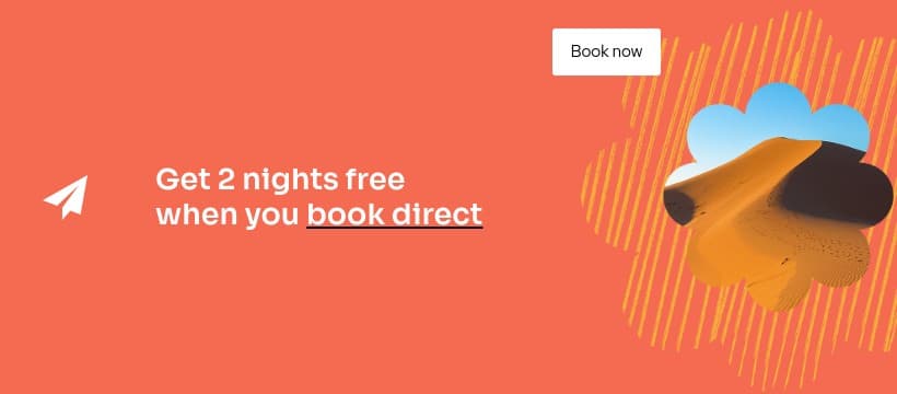 Fareway Desert Escape Travel Deal Animated Facebook Cover