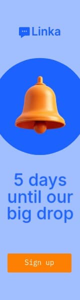 Big Drop Bell Linka Software Animated Wide Skyscraper