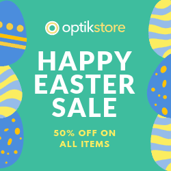 Happy Easter Sale Colored Eggs Square