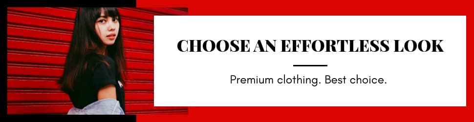 Effortless Look with Premium Clothing Billboard