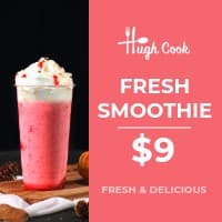 Fresh Strawberry Smoothie Deal 