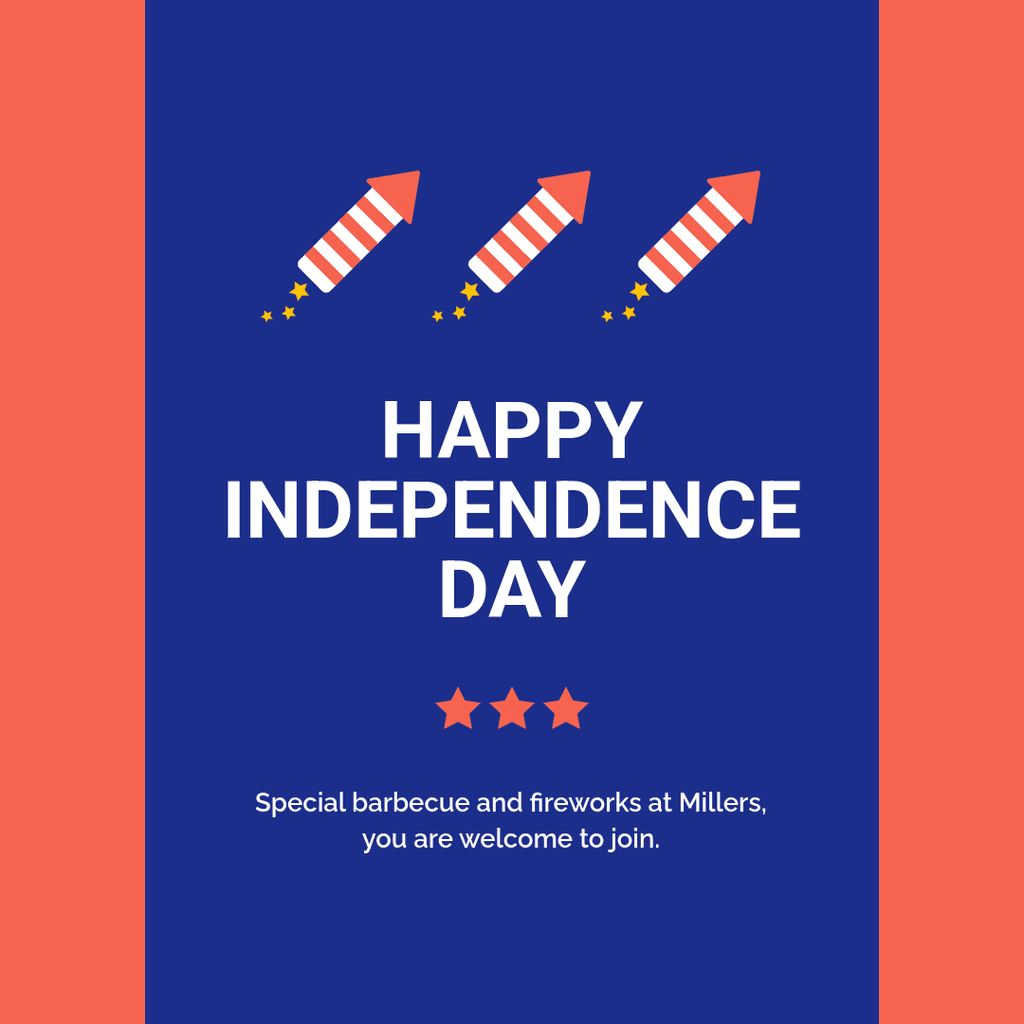 Independence Day Barbeque and Fireworks