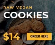 Raw Vegan Cookies Small Rectangle