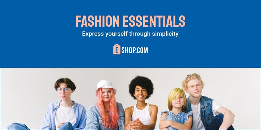Blue Fashion Essentials Collection